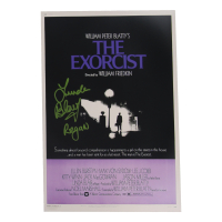 Linda Blair Signed "The Exorcist" 12x18 Poster Inscribed "Regan" (ACOA) at PristineAuction.com