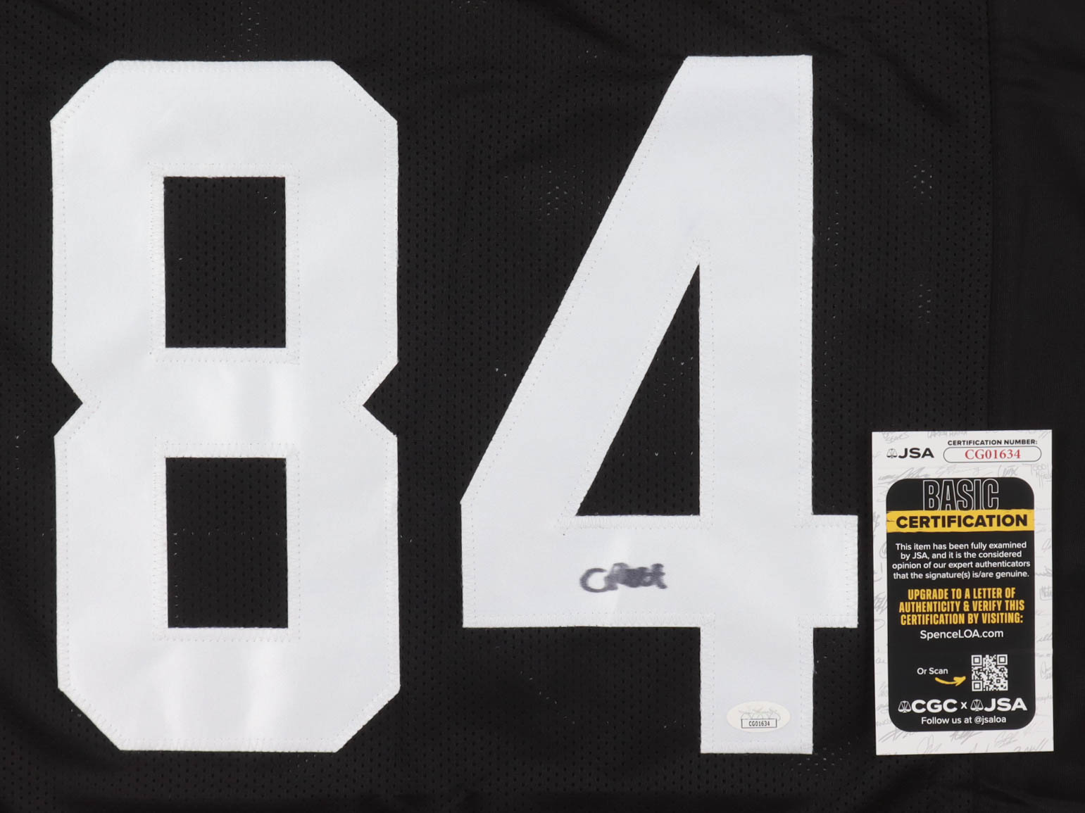 Cordarrelle Patterson Signed Jersey (JSA) at PristineAuction.com Cordarrelle Patterson Signed Jersey (JSA) at PristineAuction.com