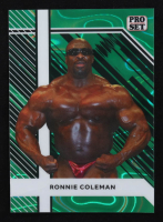 Ronnie Coleman 2024 Leaf Pro Set Green Wave Holo Pre-Production Proof #NNO #1/0 at PristineAuction.com