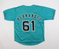 Livan Hernandez Signed Jersey Inscribed "MVP 1997 WS" (JSA) at PristineAuction.com