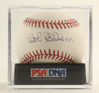 Bob Gibson Signed OML Baseball (PSA 9.5) at PristineAuction.com