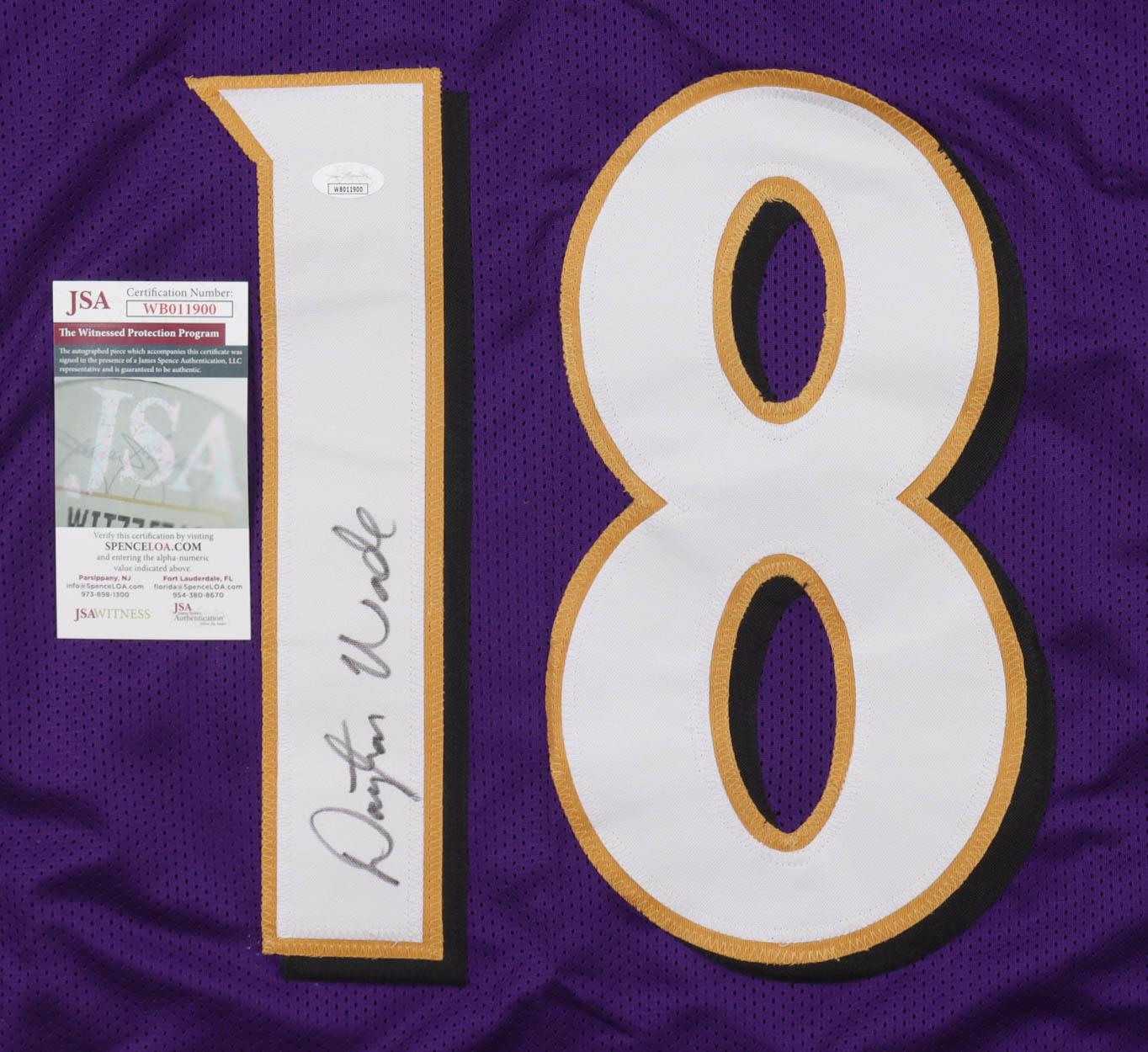 Dayton Wade Signed Jersey (JSA) at PristineAuction.com Dayton Wade Signed Jersey (JSA) at PristineAuction.com