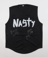 Brian Knobbs & Jerry Sags Signed Jersey Inscribed "Nasty Boys" (JSA) at PristineAuction.com