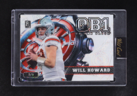 Will Howard 2024 Wild Card QB 1 On The Clock #OCW-WH-WH2 RC #3/5 at PristineAuction.com