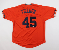 Cecil Fielder Signed Jersey (JSA) at PristineAuction.com