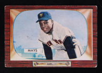 Willie Mays 1955 Bowman #184 at PristineAuction.com