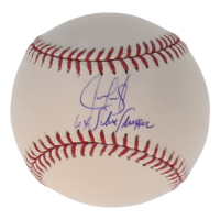 Juan Gonzalez Signed OML Baseball Inscribed "6x Silver Slugger" (JSA) at PristineAuction.com