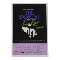 Linda Blair Signed "The Exorcist" 12x18 Poster Inscribed "Regan" (ACOA) at PristineAuction.com