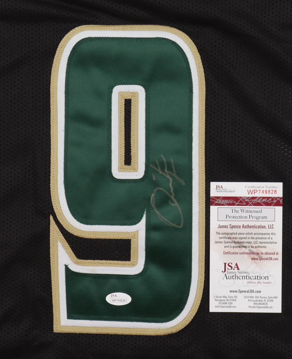 Quinton Flowers Signed Jersey (JSA) at PristineAuction.com Quinton Flowers Signed Jersey (JSA) at PristineAuction.com