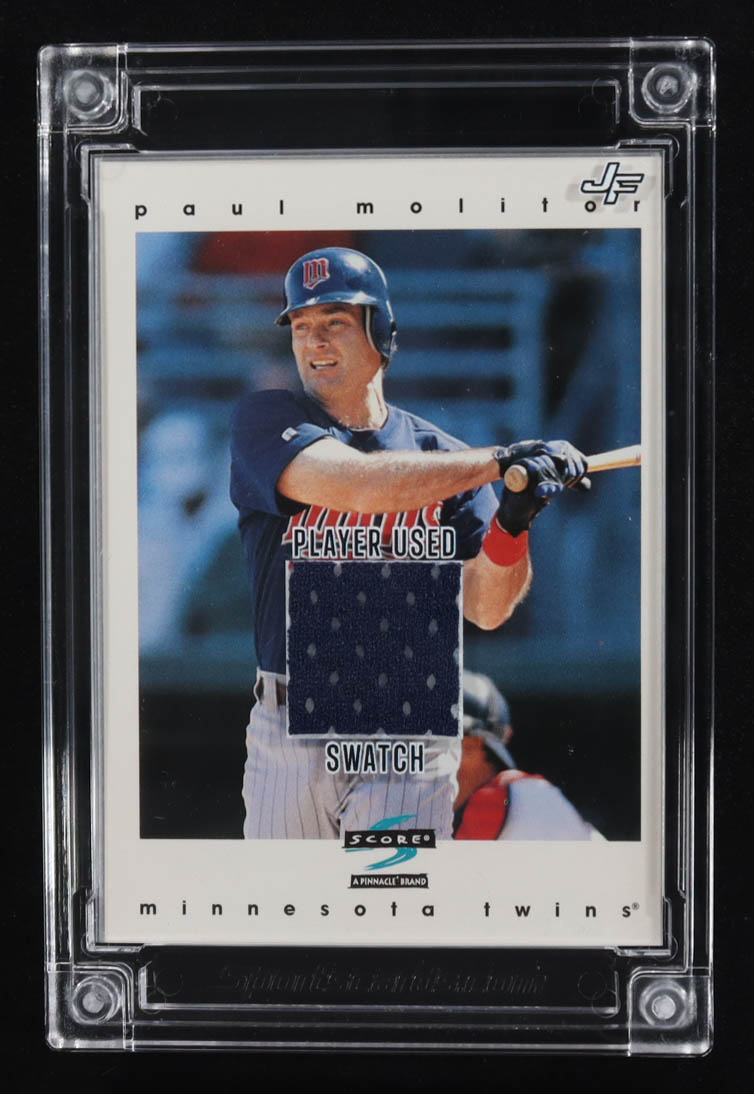 Paul Molitor 2022 Jersey Fusion Game-Used Swatch #PM97 at PristineAuction.com Paul Molitor 2022 Jersey Fusion Game-Used Swatch #PM97 at PristineAuction.com