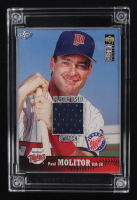 Paul Molitor 2022 Jersey Fusion Game-Used Swatch #PM97 at PristineAuction.com