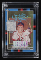 Stan Musial 2022 Jersey Fusion Game-Used Swatch and Authentic Hand Written Word #SM54 at PristineAuction.com