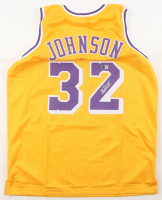 Magic Johnson Signed Jersey (Beckett) at PristineAuction.com
