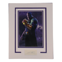 Josh Brolin Signed “Avengers” Cut Lithograph Display with Photo (ACOA) at PristineAuction.com