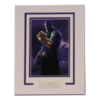 Josh Brolin Signed “Avengers” Cut Lithograph Display with Photo (ACOA) at PristineAuction.com