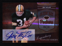 Jim Taylor 2010 Playoff Contenders Legendary Contenders Autographs #23 at PristineAuction.com