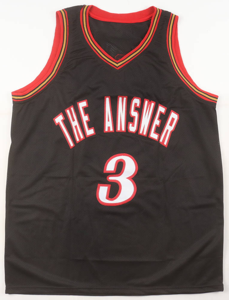 Allen Iverson Signed Jersey (Beckett) at PristineAuction.com Allen Iverson Signed Jersey (Beckett) at PristineAuction.com