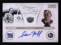 Sam Huff 2011 Playoff National Treasures Emblems of the Hall Signatures #18 #48/99 at PristineAuction.com