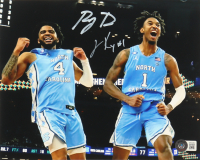 Leaky Black & RJ Davis Signed North Carolina Tar Heels 8x10 Photo (Beckett) at PristineAuction.com