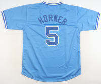 Bob Horner Signed Jersey Inscribed "78 NL ROY" (Schwartz) at PristineAuction.com