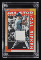 Cal Ripken Jr. 2022 Jersey Fusion Game-Used Swatch #CRJ01AS at PristineAuction.com