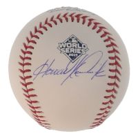 Howie Kendrick Signed 2019 World Series Baseball (JSA) at PristineAuction.com