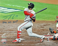 Jorge Soler Signed Braves 8x10 Photo Inscribed "2021 WS MVP" (LGC) at PristineAuction.com