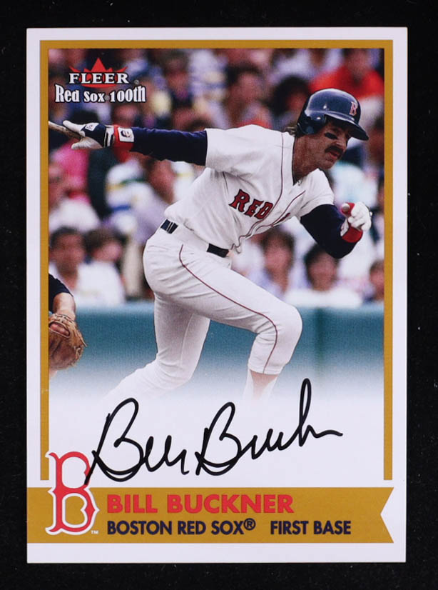 Bill Buckner 2001 Fleer Red Sox 100th BoSox Sigs #2 at PristineAuction.com Bill Buckner 2001 Fleer Red Sox 100th BoSox Sigs #2 at PristineAuction.com