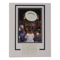 Venus Williams Signed Cut Lithograph Display with Photo (ACOA) at PristineAuction.com