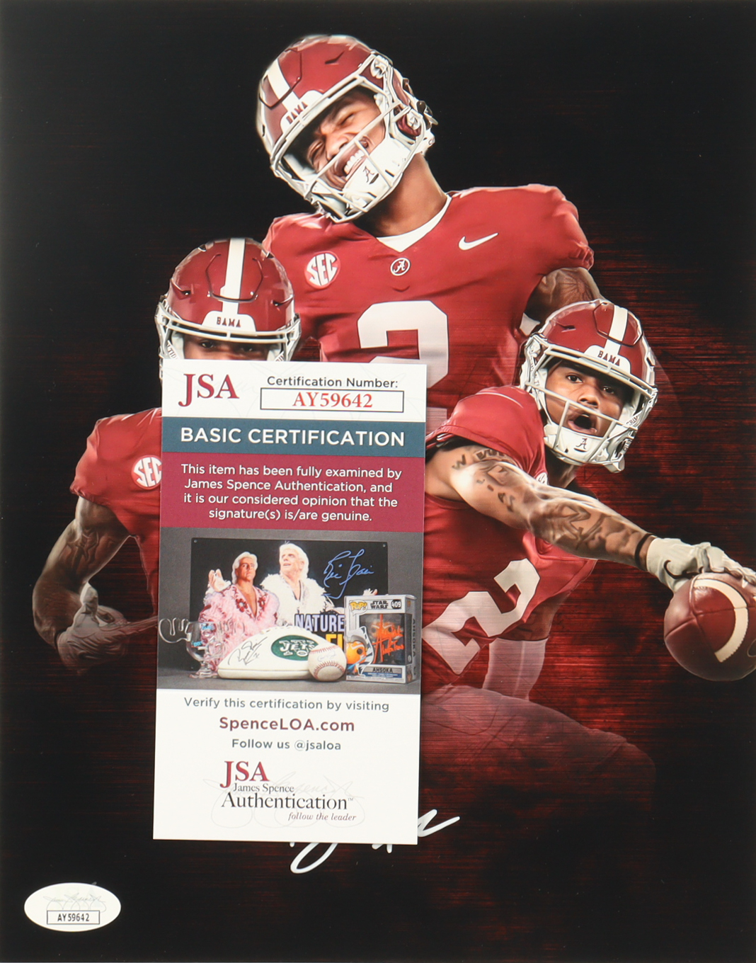 Ryan Williams Signed Alabama Crimson Tide 8x10 Photo (JSA) at PristineAuction.com Ryan Williams Signed Alabama Crimson Tide 8x10 Photo (JSA) at PristineAuction.com