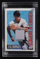 Cal Ripken Jr. 2022 Jersey Fusion Game-Used Swatch #CRJ901 at PristineAuction.com