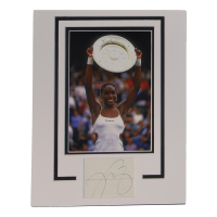 Venus Williams Signed Cut Lithograph Display with Photo (ACOA) at PristineAuction.com