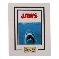 Joe Alves Signed "JAWS" Custom Matted Cut Display (ACOA) at PristineAuction.com