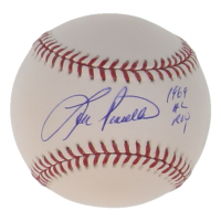 Lou Piniella Signed OML Baseball Inscribed "1969 AL ROY" (Beckett) at PristineAuction.com