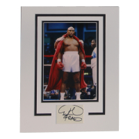 George Foreman Signed Custom Matted Cut Display (ACOA) at PristineAuction.com