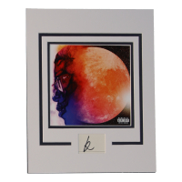 Kid Cudi Signed Cut Lithograph Display with "Man on the Moon: The End of Day" Photo (ACOA) at PristineAuction.com