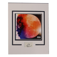 Kid Cudi Signed Cut Lithograph Display with "Man on the Moon: The End of Day" Photo (ACOA) at PristineAuction.com