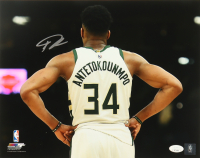 Giannis Antetokounmpo Signed Bucks 11x14 Photo (JSA) at PristineAuction.com