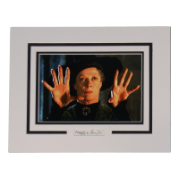 Maggie Smith Signed "Harry Potter" Custom Matted Cut Display (ACOA) at PristineAuction.com