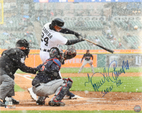 Miguel Cabrera Signed Tigers 16x20 Photo Inscribed "Snow HR" (Beckett) at PristineAuction.com