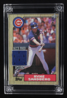 Ryne Sandberg 2022 Jersey Fusion Game-Used Swatch #RS90 at PristineAuction.com