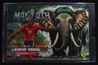 Lamine Yamal 2024 Wild Card Painted Mammoth Alumination Dino-Might #DMPNM410-LY04 RC #1/1 at PristineAuction.com
