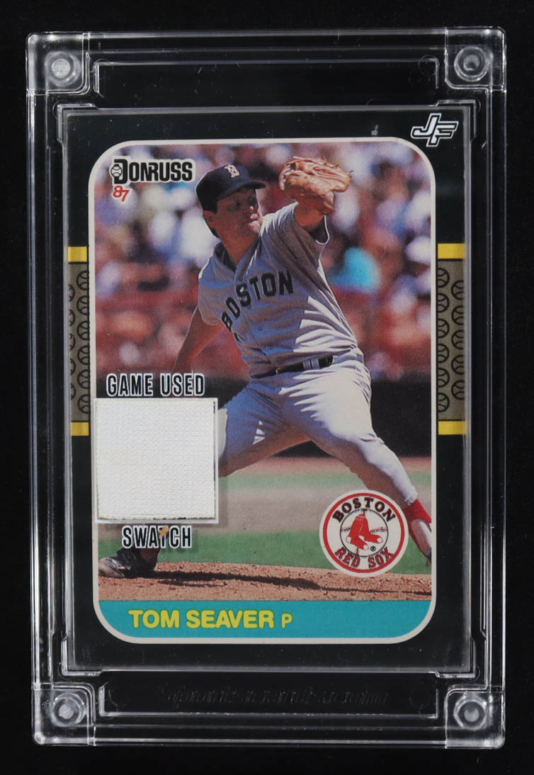 Tom Seaver 2022 Jersey Fusion Game-Used Swatch #TS86 at PristineAuction.com Tom Seaver 2022 Jersey Fusion Game-Used Swatch #TS86 at PristineAuction.com