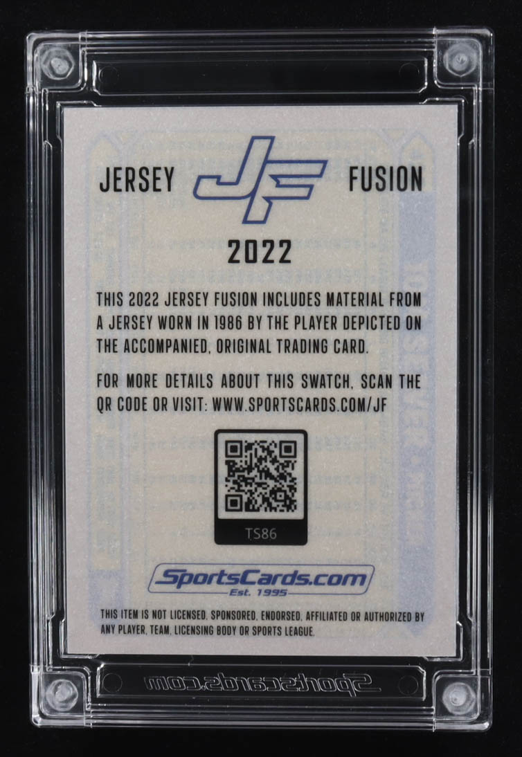 Tom Seaver 2022 Jersey Fusion Game-Used Swatch #TS86 at PristineAuction.com Tom Seaver 2022 Jersey Fusion Game-Used Swatch #TS86 at PristineAuction.com