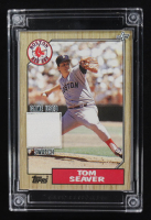 Tom Seaver 2022 Jersey Fusion Game-Used Swatch #TS86 at PristineAuction.com
