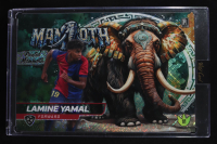 Lamine Yamal 2024 Wild Card Painted Mammoth Alumination Dino-Might #DMPNM408-LY12 RC #1/1 at PristineAuction.com