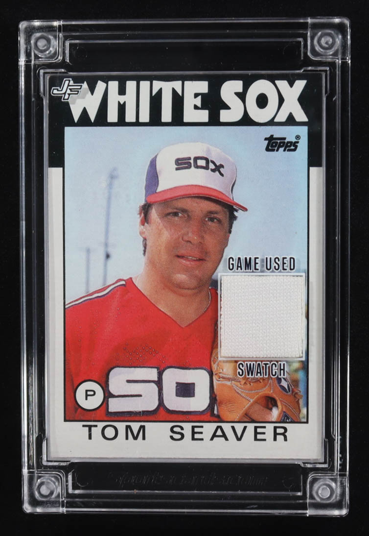 Tom Seaver 2022 Jersey Fusion Game-Used Swatch #TS86 at PristineAuction.com Tom Seaver 2022 Jersey Fusion Game-Used Swatch #TS86 at PristineAuction.com