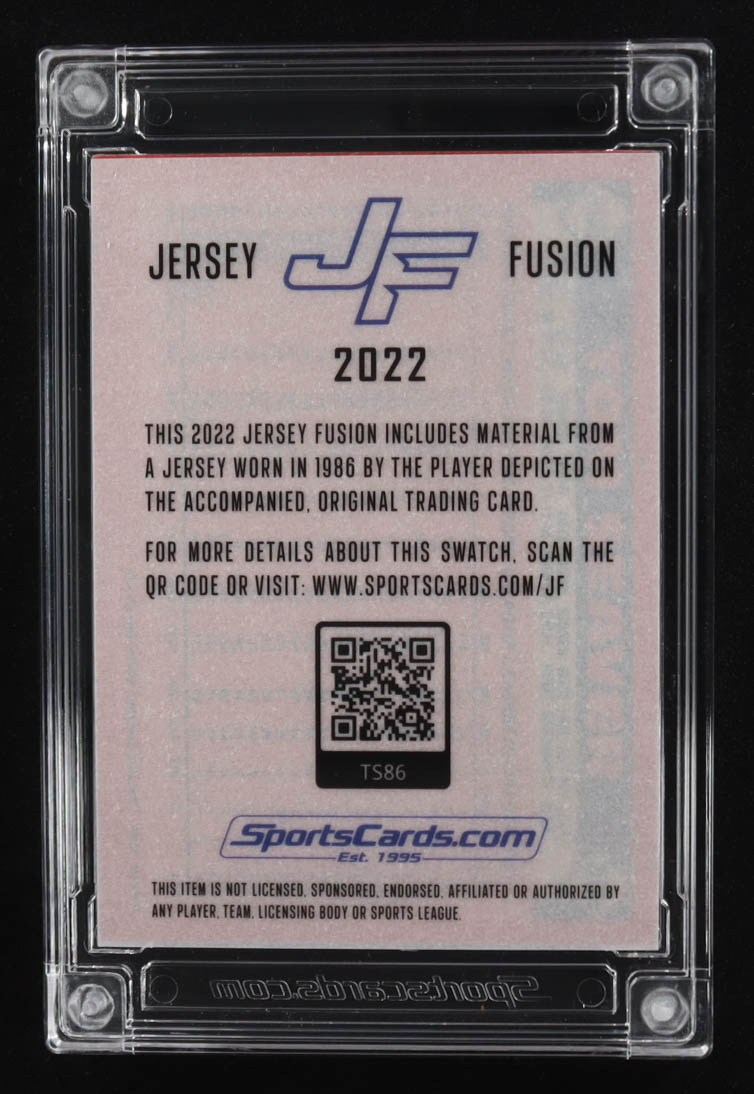 Tom Seaver 2022 Jersey Fusion Game-Used Swatch #TS86 at PristineAuction.com Tom Seaver 2022 Jersey Fusion Game-Used Swatch #TS86 at PristineAuction.com