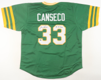 Jose Canseco Signed Jersey Inscribed "88 AL MVP" (Schwartz) at PristineAuction.com