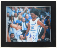 Coby White Signed North Carolina Tar Heels Custom Framed Photo (Beckett) at PristineAuction.com